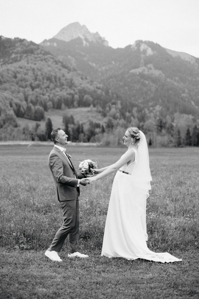 Brautpaarshooting am Hasenöhrlhof mit Wendelstein