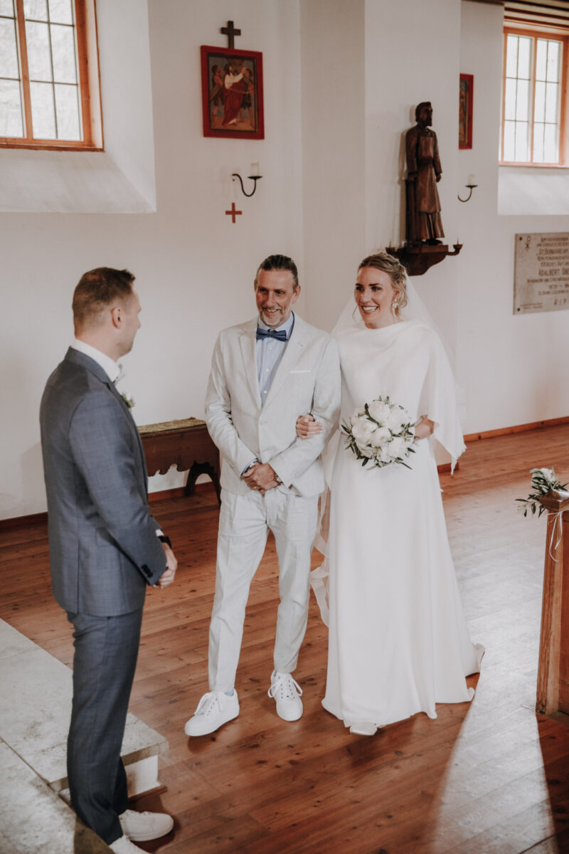 Kirchliche Trauung am Spritzing