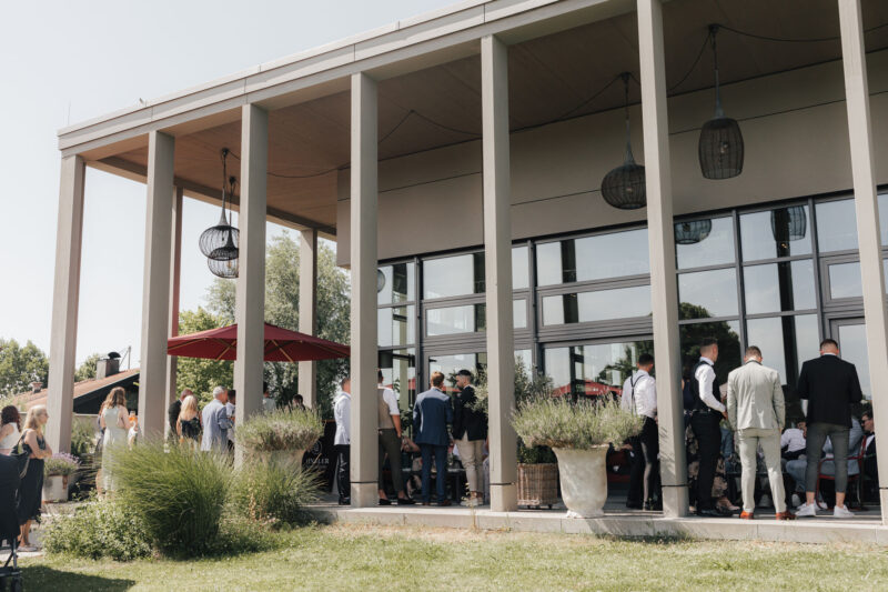 Hochzeitslocation Dinzler Irschenberg - Außenaufnahme