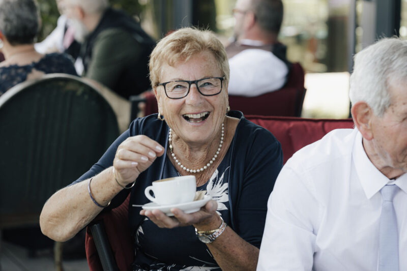 Hochzeitsgäste am Dinzler Irschenberg