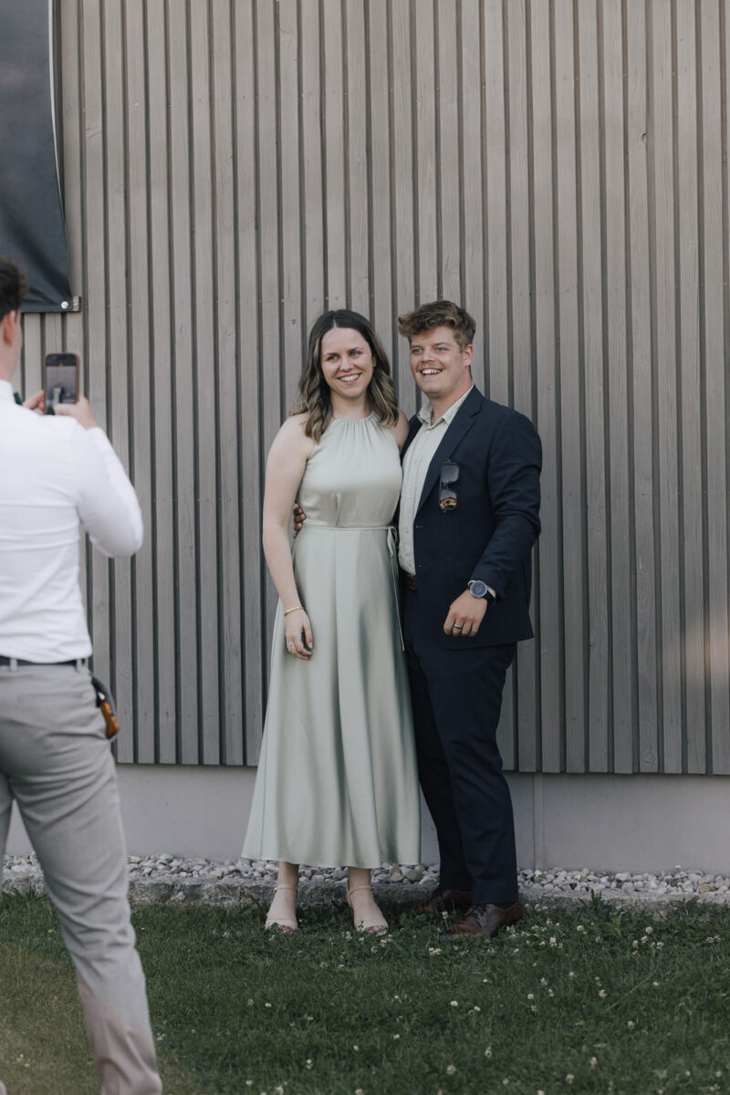 Hochzeitsgäste am Dinzler Irschenberg