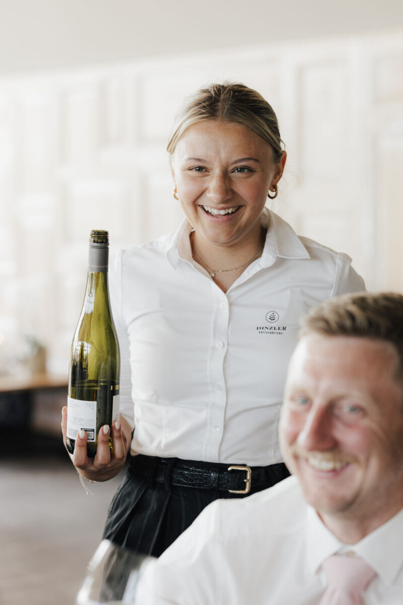 Service bei Hochzeit im Dinzler Irschenberg