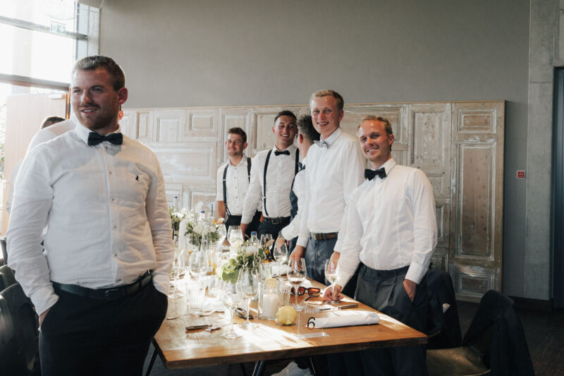 Hochzeitsgäste am Dinzler Irschenberg