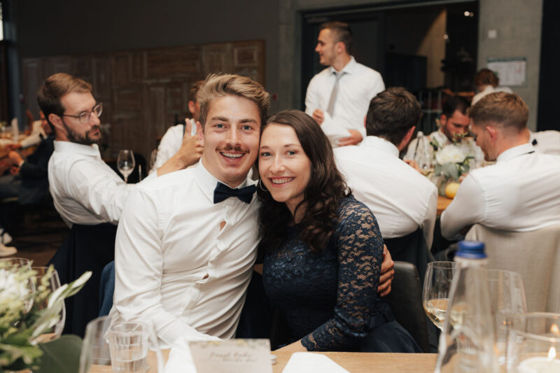 Hochzeitsgäste am Dinzler Irschenberg