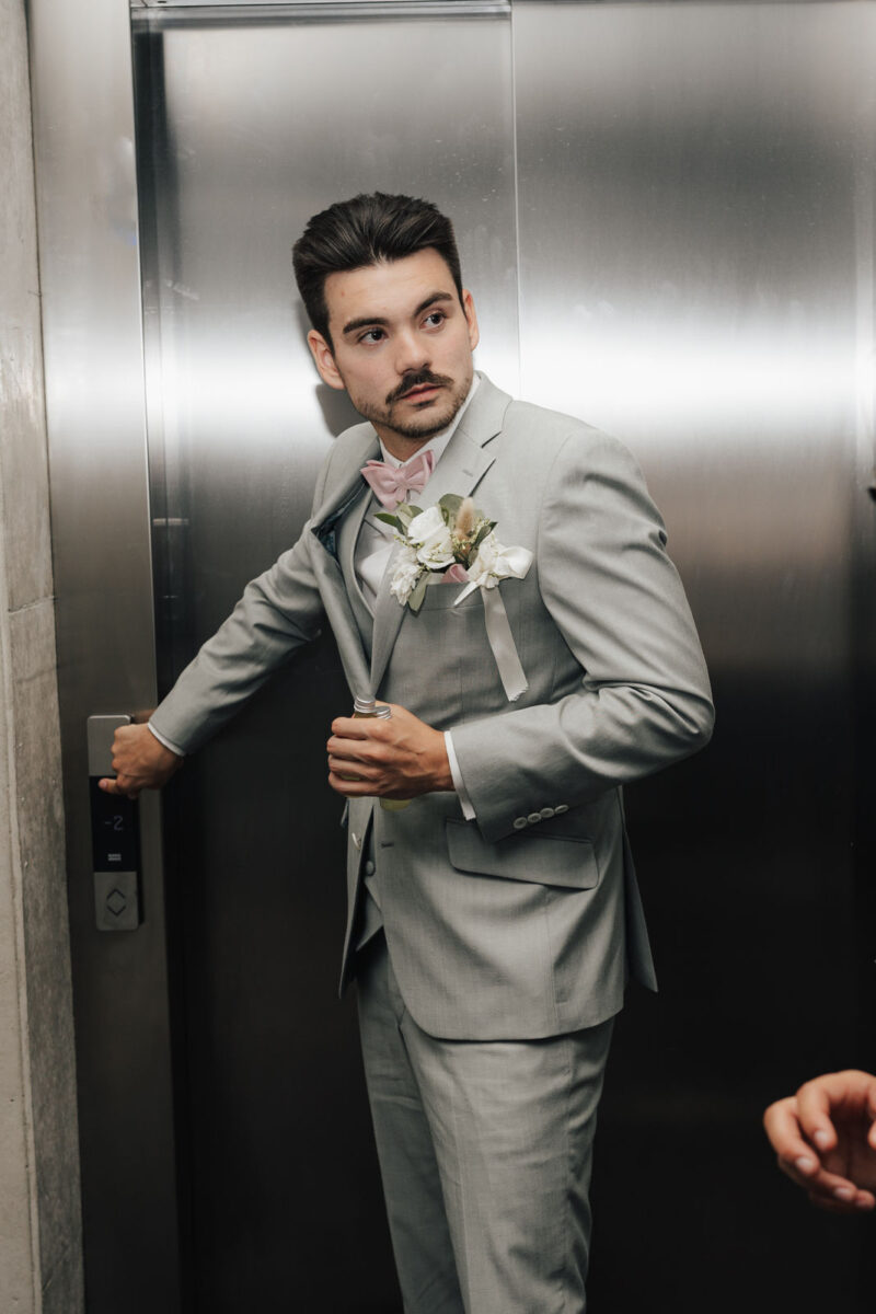 Hochzeitsgäste beim tanzen am Dinzler Irschenberg