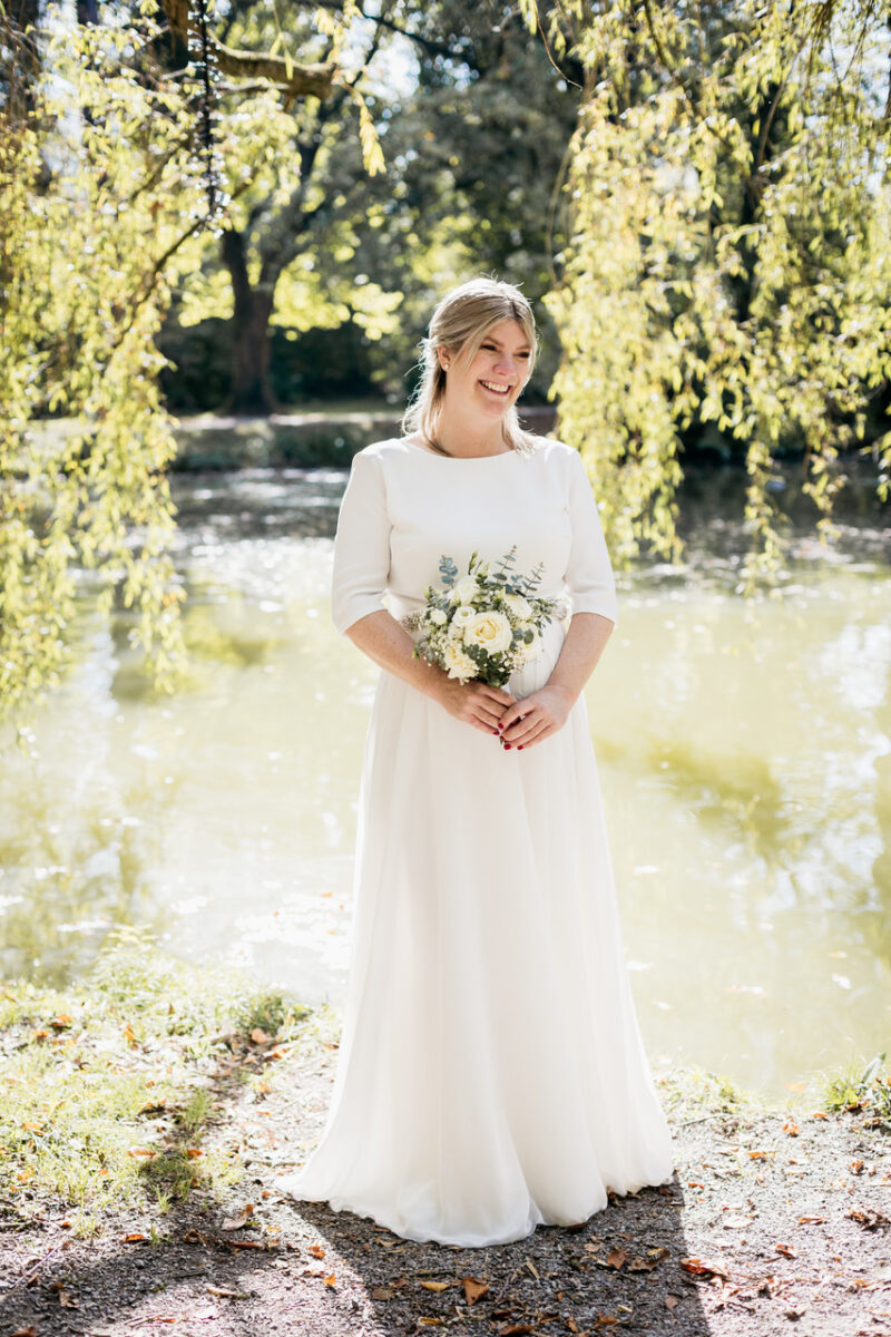 Braut im Kurpark Bad Aibling