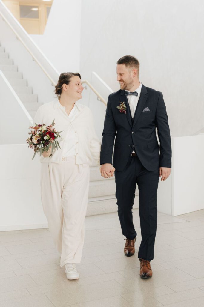 Brautpaar im Rathaus Bad Aibling