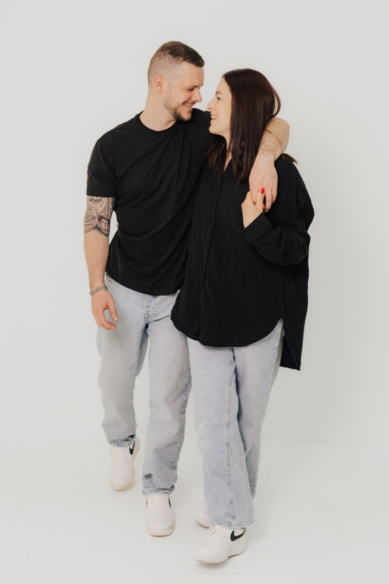 Couple Shooting im Studio